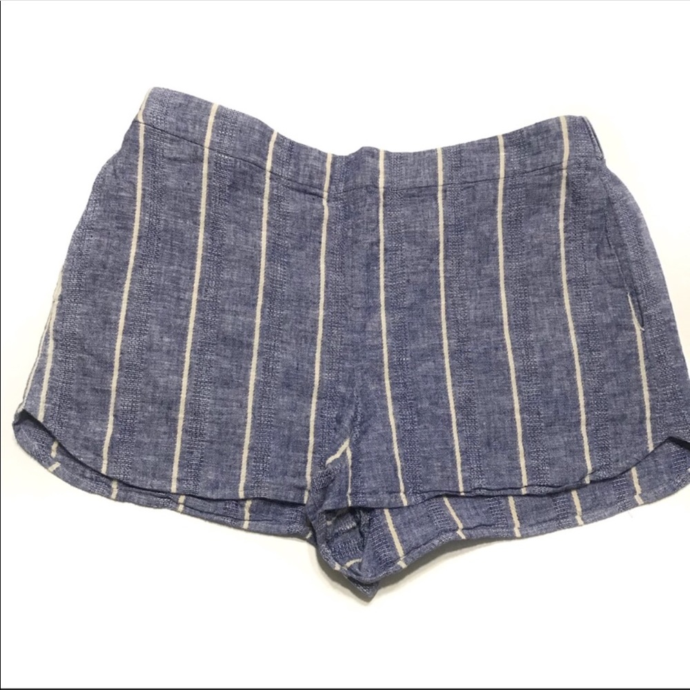 Alice + Olivia Madison Linen Blend Shorts Size 6